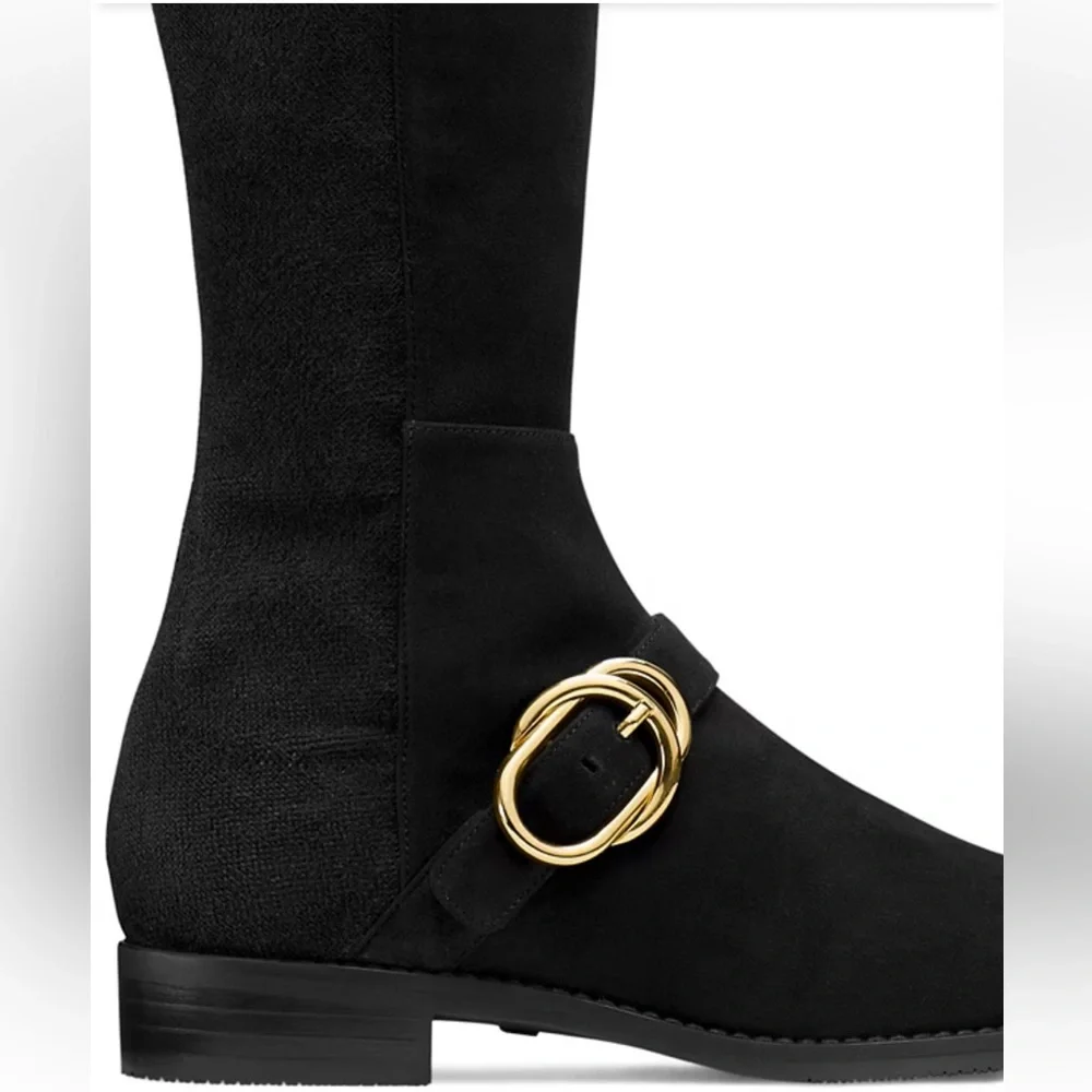 Stuart Weitzman Boots & Booties / Knee-High black SIELLA women Sz 11 NEW